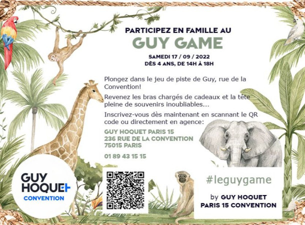 #GuyGame : Lancez-vous dans un jeu de piste saisissant !